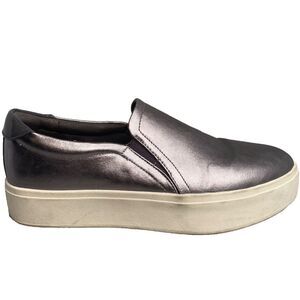 Dr. Scholl's Kinney Womens Size 9M Original Collection Pewter Silver Metallic